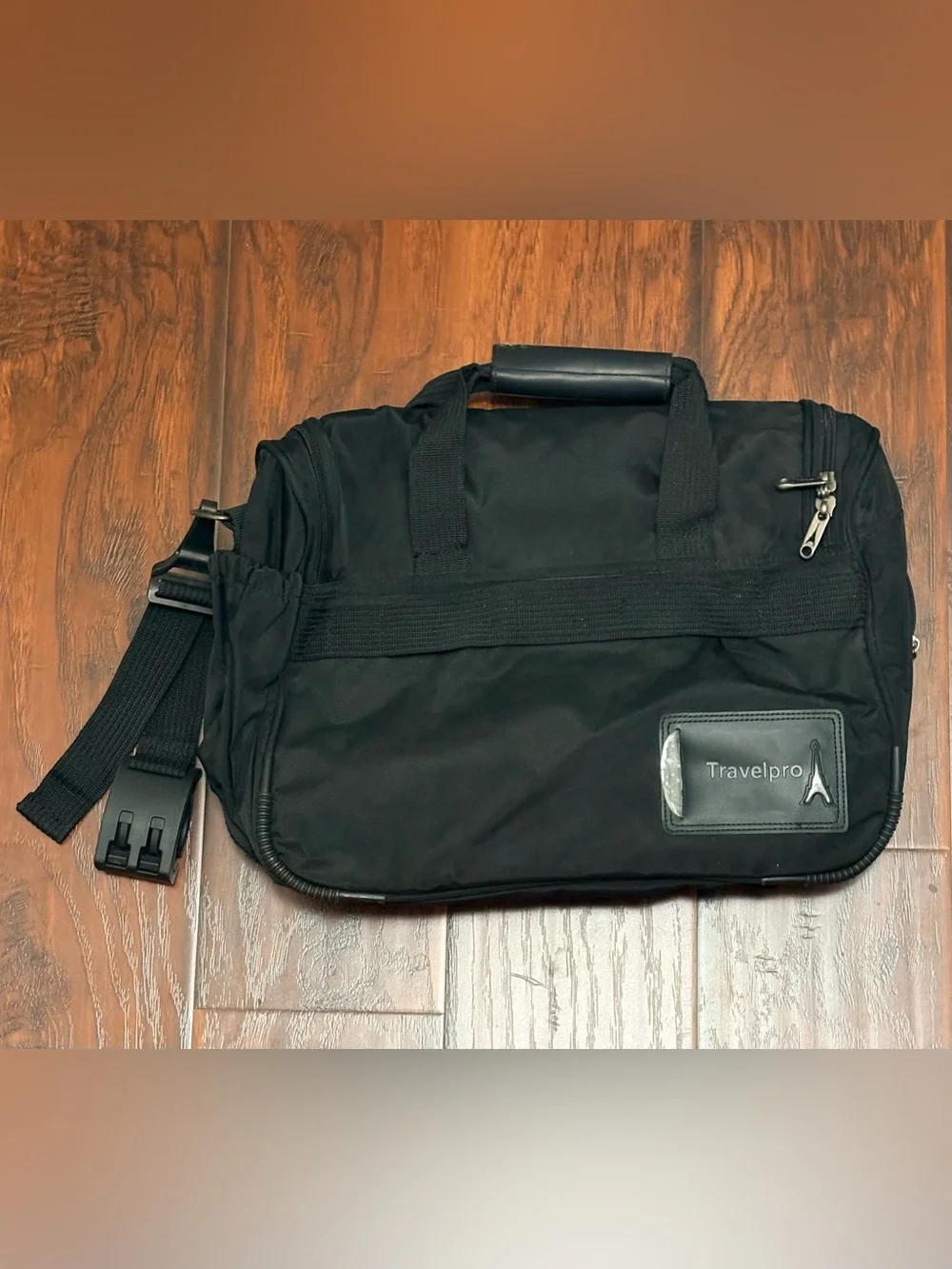 Travelpro Crew Black Carry On Travel Business Bag Duffel Shoulder Strap